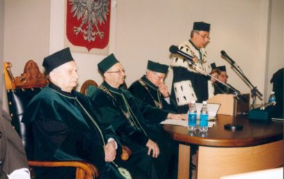 Nadanie tytułu doktora honoris causa prof. Wojciechowi Szczepińskiemu, dr h.c.