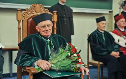 Nadanie tytułu doktora honoris causa prof. dr hab. inż. Kazimierzowi Fladze, dr h.c.