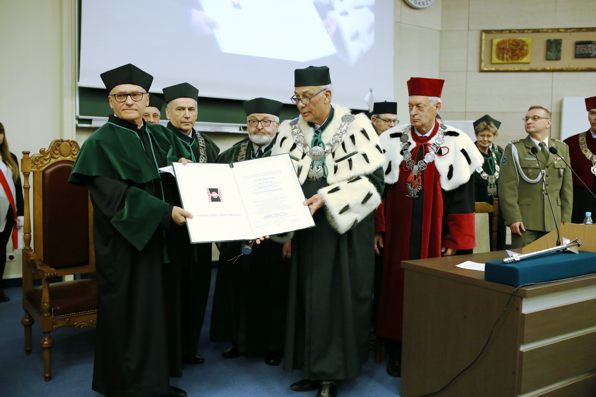 Uroczystość nadania tytułu doktora honoris causa prof. Janowi Awrejcewiczowi