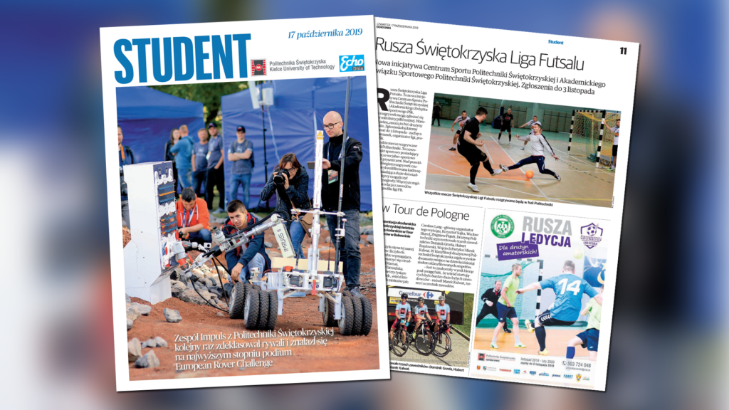 Zespół Impuls z Politechniki Świętokrzyskiej na European Rover Challenge. Studenci, robot, zawody.