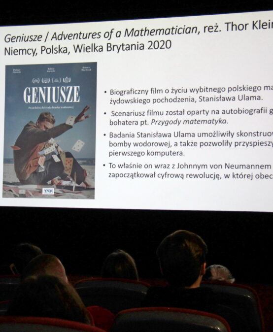 Przygody matematyka. Pokaz filmu „Geniusze”