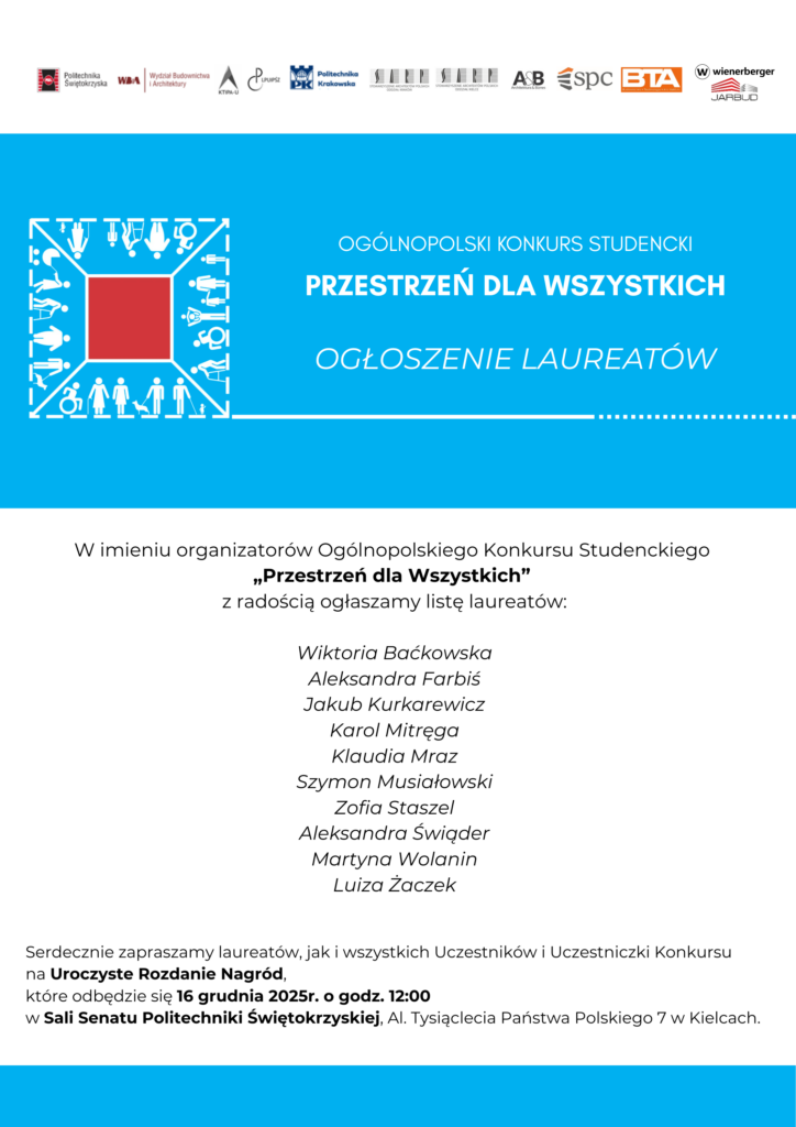PLAKAT_OGŁOSZENIE LAUREATÓW