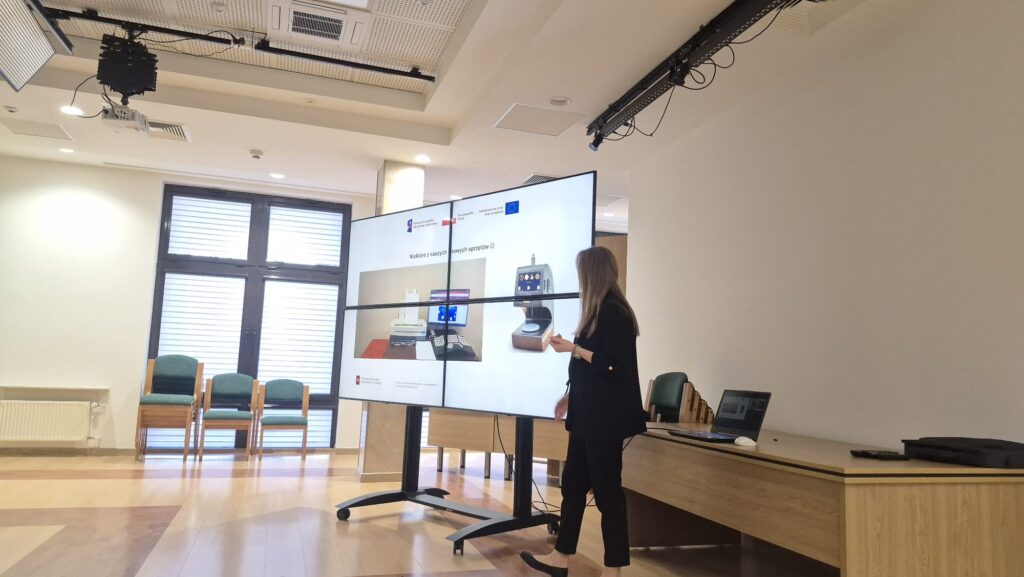 Spotkanie zespołu projektowego realizującego działania w ramach projektu UPSA