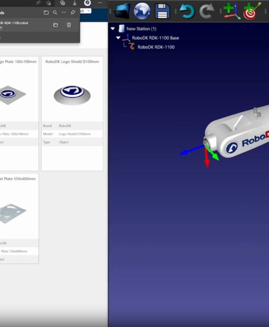 Informacja o współpracy z RoboDK