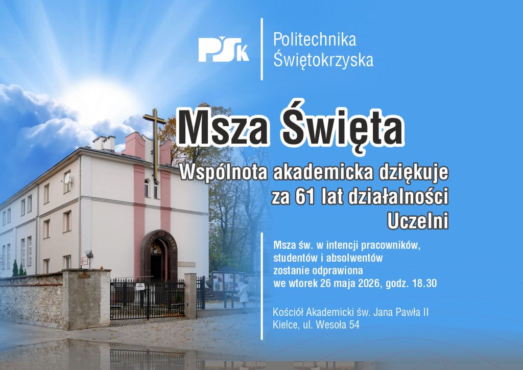 Msza Święta za 61 lat działalności Uczelni