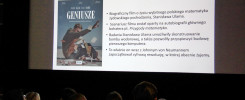 Plakat filmu "Geniusze" o matematykach, reż. Thor Klein. Kontekst: pokaz filmu.