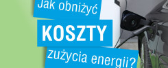 Jak obniżyć koszty zużycia energii? Samochód elektryczny podłączony do ładowarki.
