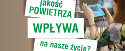 Jak jakość powietrza wpływa na nasze życie? Kobieta z urządzeniem pomiarowym.