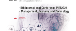 17th International Conference MET2024 - Management, Economy and Technology.