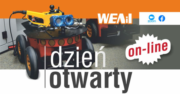 Dzień otwarty online. Robotyka, technika, nauka.