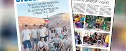 Studenci Politechniki w USA z robotem. Artykuł o sukcesie drużyny Impuls na URC 2019.